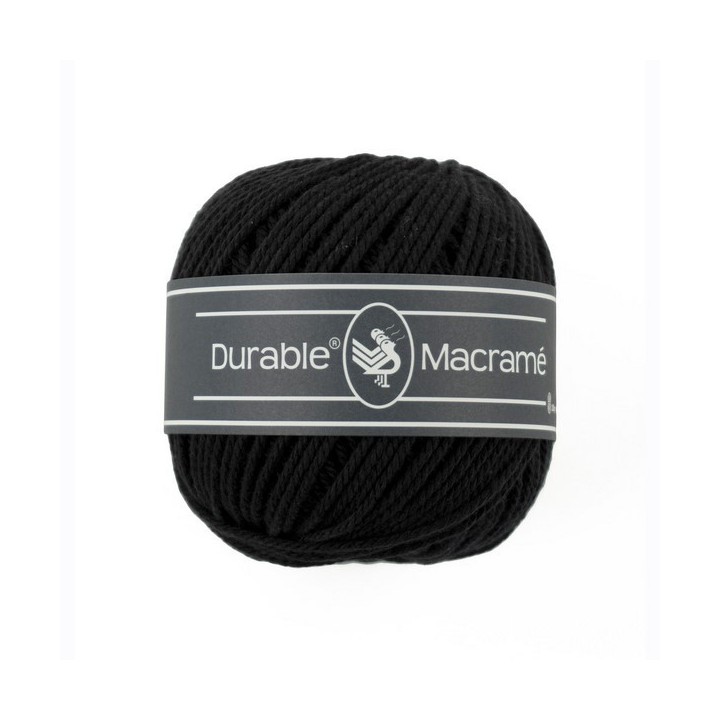 Durable Macramé 325 Black