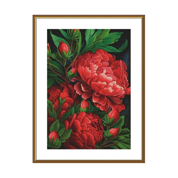 Embroidery kit Passionate feeling