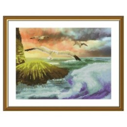 Embroidery kit The light of the morning dawn