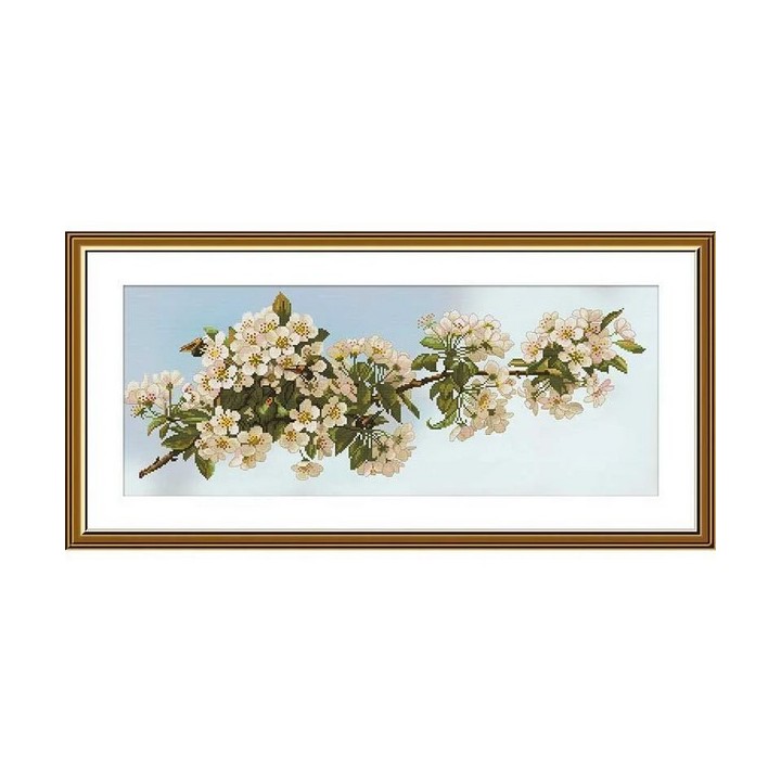 Borduurpakket Lente in de tuin