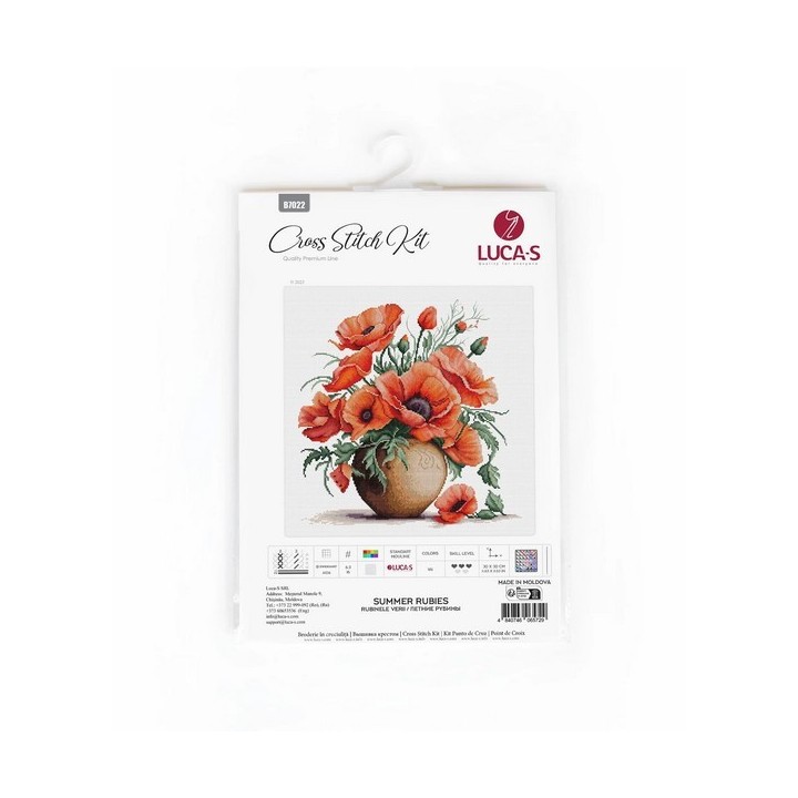 Luca-S Kit de broderie Rubis d'été