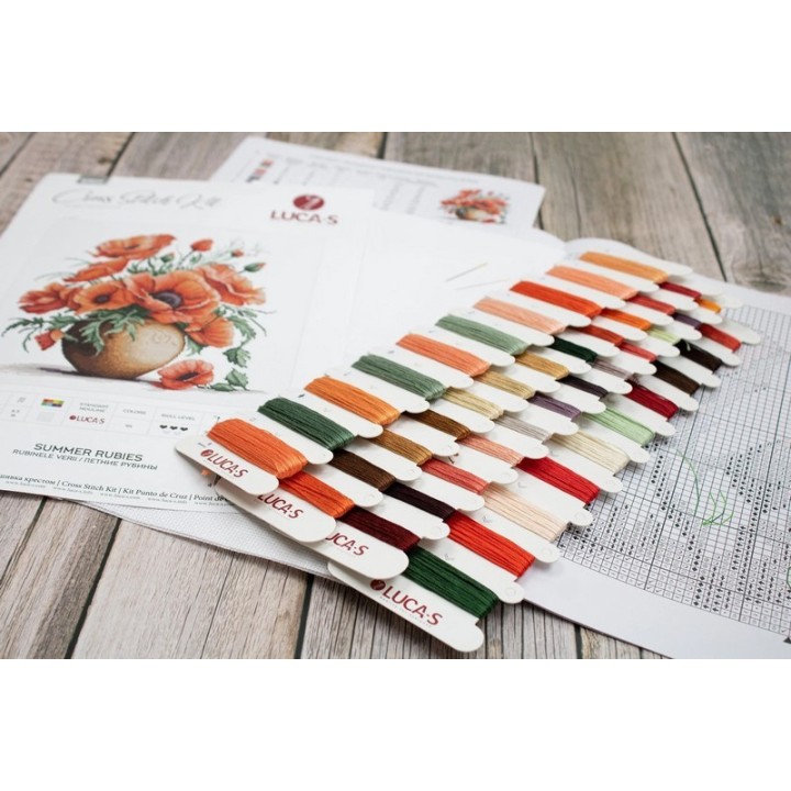 Luca-S Kit de broderie Rubis d'été