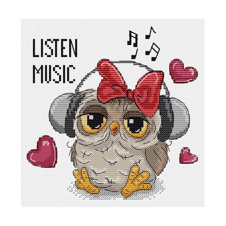 Luca-S Borduurpakket Luister muziek