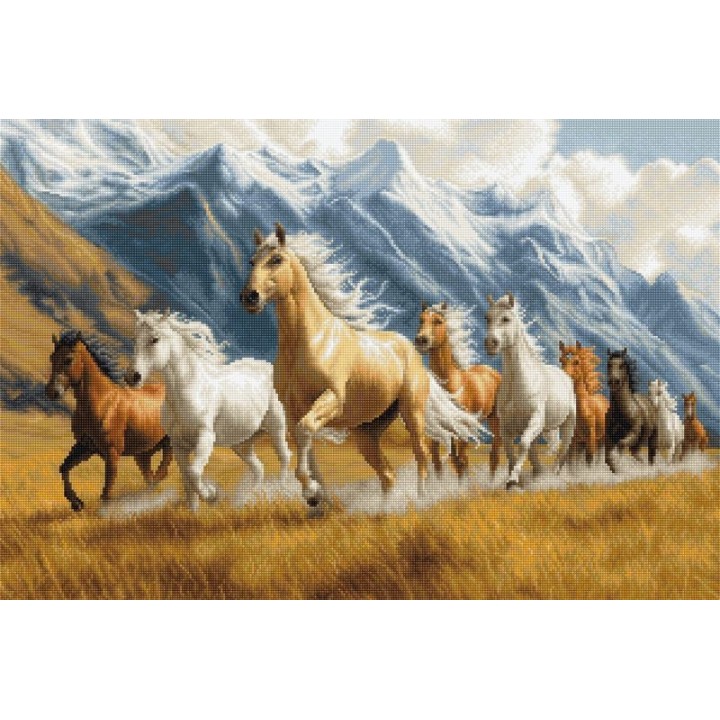 Luca-S Embroidery kit Free Spirit