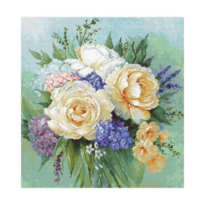 Luca-S Borduurpakket Bloemenboeket