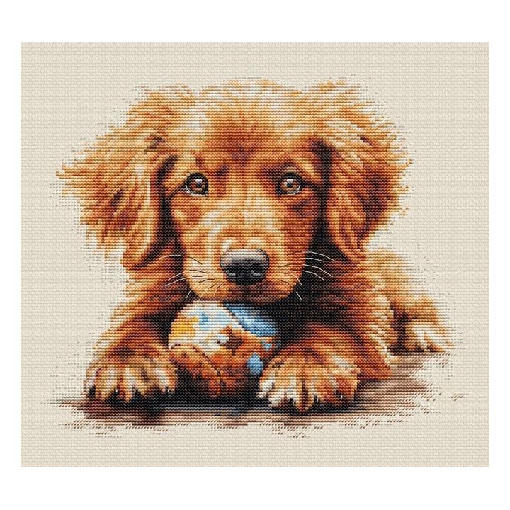 Luca-S Kit de broderie Le temps de jeu