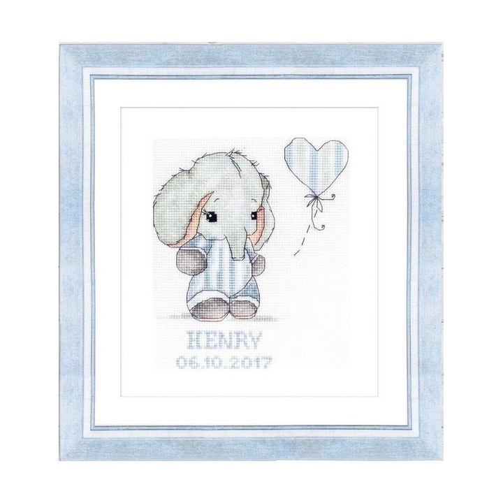 Luca-S Kit de broderie Bébé garçon R02