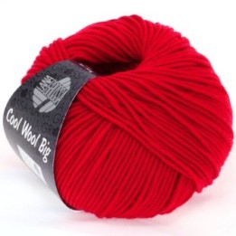 Lana Grossa Cool Wool Big Karminrot 0648
