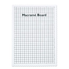 Makramee Brett 18,5 x 26,5 cm