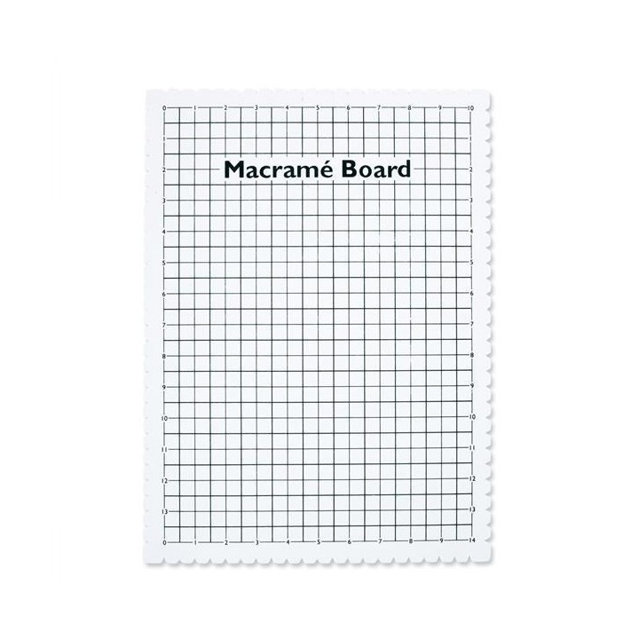 Macramé board 18,5 x 26,5 cm