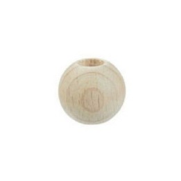 Houten macramé kralen 20 mm