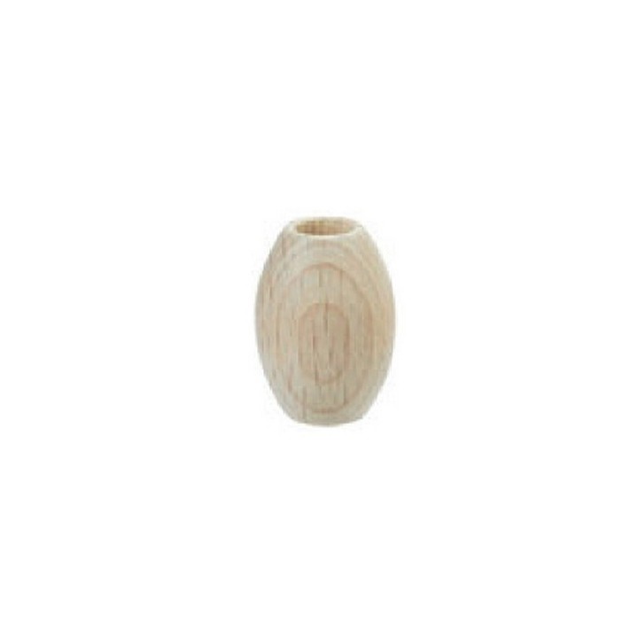 Makramee perlen Oval 14 x 21 mm 40 mm holz