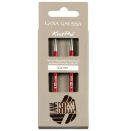 Lana Grossa Vario Rainbow court aiguilles interchangeables 4 mm