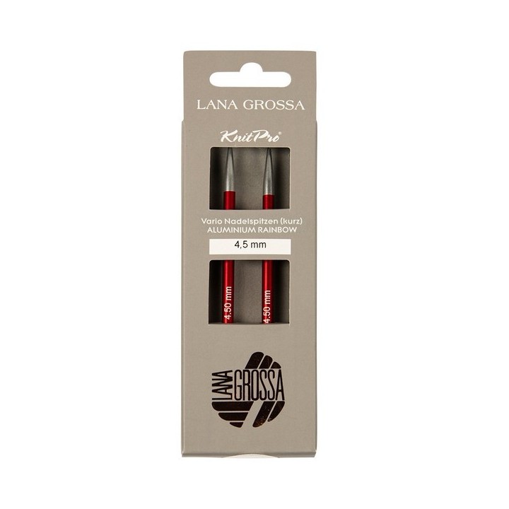Lana Grossa Vario Rainbow short interchangeable circular needles 4,5 mm