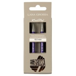 Lana Grossa Vario Rainbow kort rondbreinaald punten 6 mm