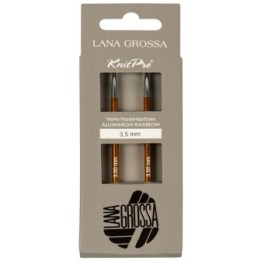 Lana Grossa Vario Rainbow rondbreinaald punten 3,5 mm