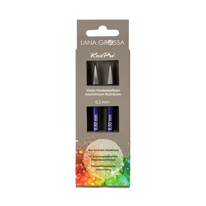 Lana Grossa Vario Rainbow austauschbare Rundstricknadel 6,5 mm