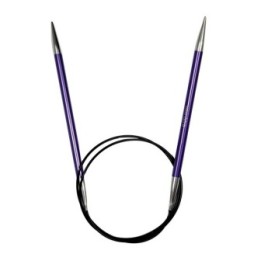 Lana Grossa Rainbow rondbreinaald 6 mm lengte 80 cm