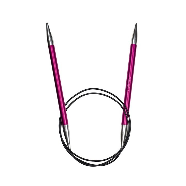 Lana Grossa Rainbow rondbreinaald 7 mm lengte 80 cm