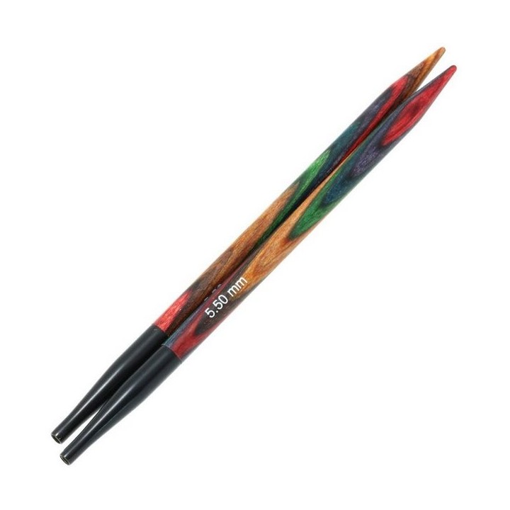 Lana Grossa Vario naaldpunten hout 5,5 mm