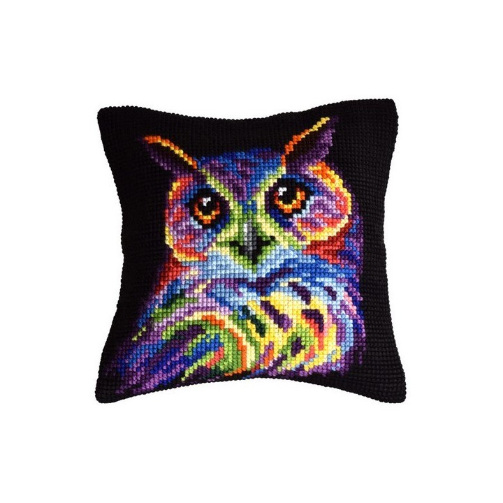 Cross stitch cushion kit  Owl 99067
