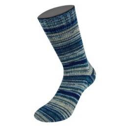 Lana Grossa Meilenweit 100 Denim Mix Blue 4606