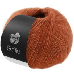 Lana Grossa Soffio 004 Brun rouille