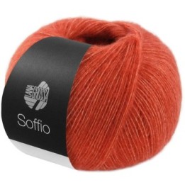 Lana Grossa Soffio 005 Rust orange