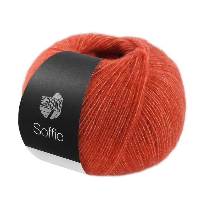 Lana Grossa Soffio 005 Rostorange