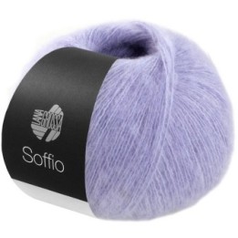 Lana Grossa Soffio 011 Violetblauw