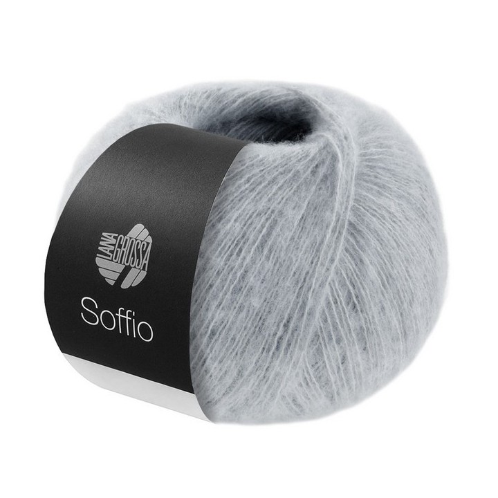 Lana Grossa Soffio 015 Light grey