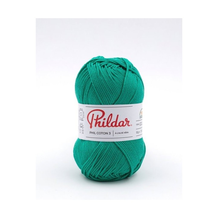 Phildar Phil Coton 3 emeraude