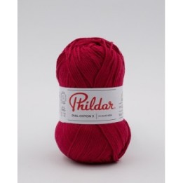 Phildar Phil Coton 3 framboise