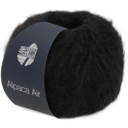 Lana Grossa Alpaca Air Zwart 12
