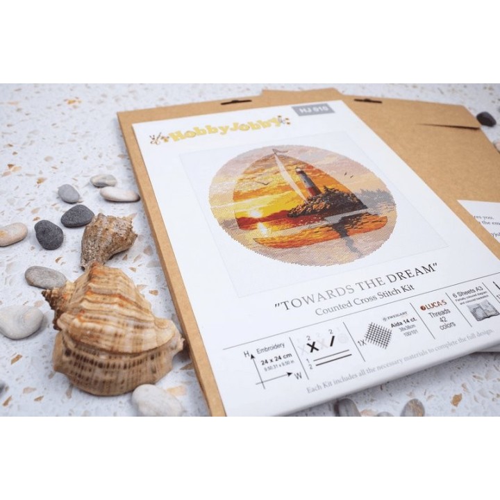 Embroidery kit Towards The Dream