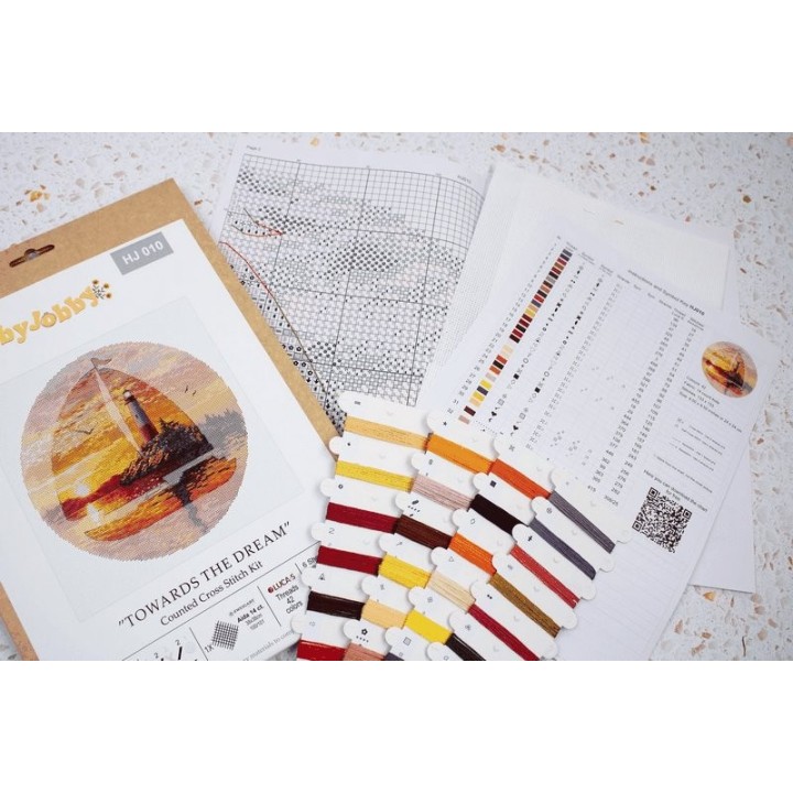Embroidery kit Towards The Dream