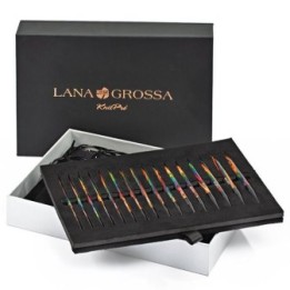 Lana Grossa Circular needle set Design wood