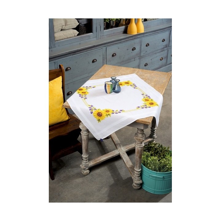 Tafelkleed kit Zonnebloemen