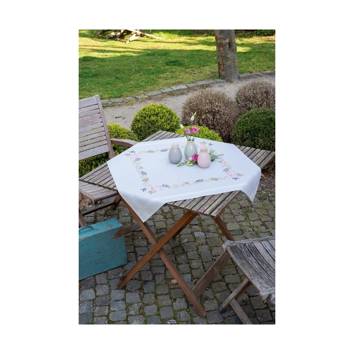 Kit nappe Fleurs et feuilles