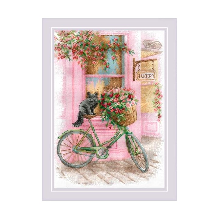 Riolis Embroidery kit Blooming Trip