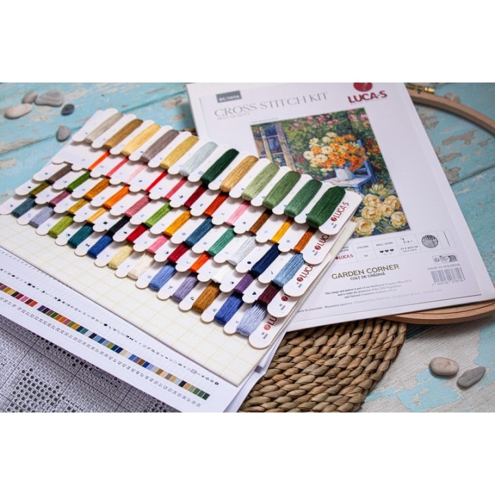 Luca-S Stickset Gartenecke