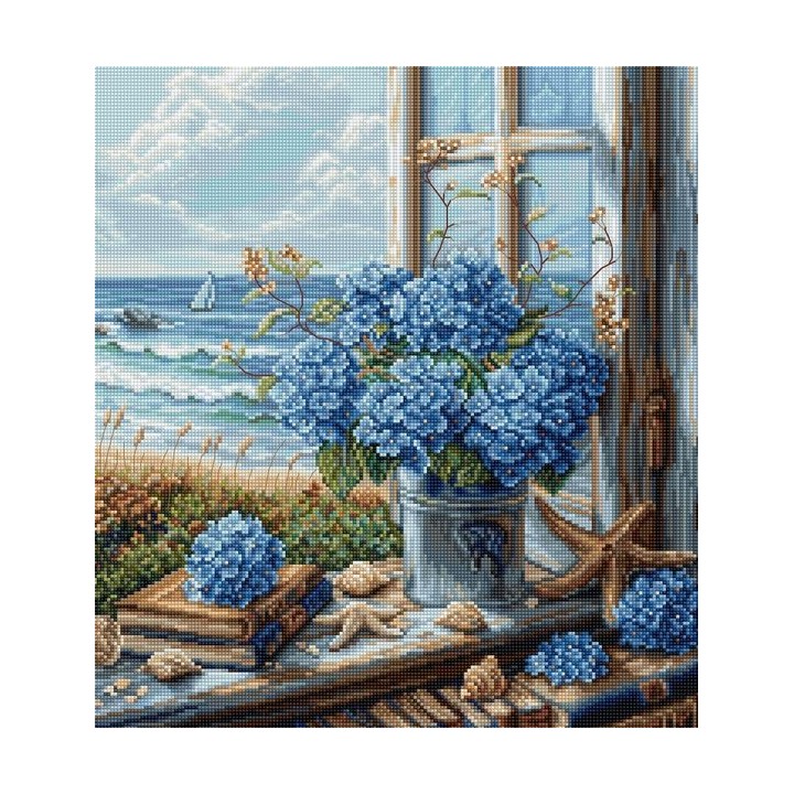 Luca-S Embroidery kit Sea View