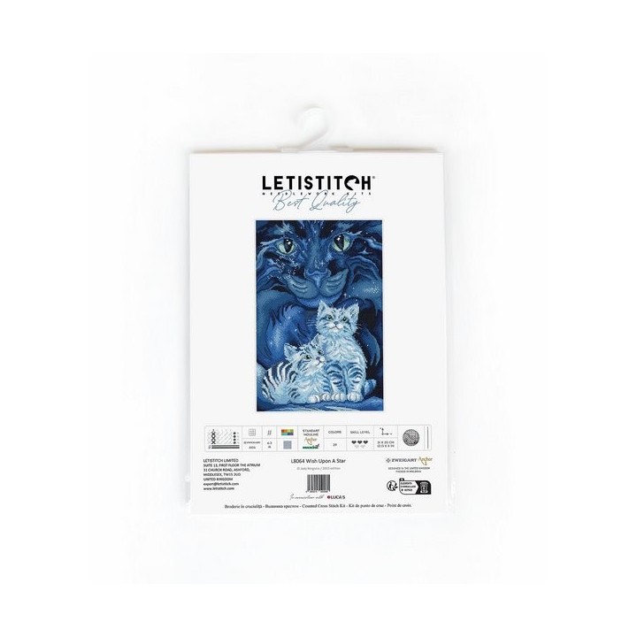 Kit de broderie Un vœu sur une étoile