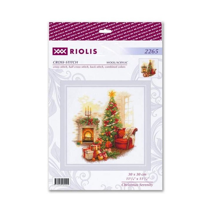 Riolis Embroidery kit Christmas Serenity