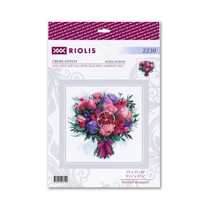Riolis Embroidery kit Fruitful Bouquet