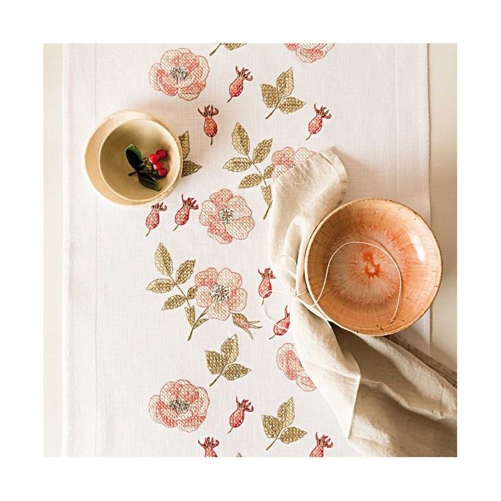 Kit chemin de table cynorhodon
