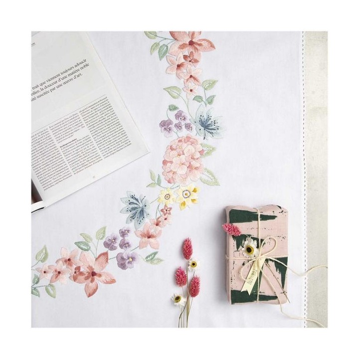 Tafelkleed kit Hortensia krans