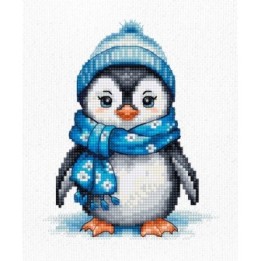 Luca-S Kit de broderie Le pingouin