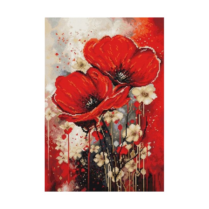 Luca-S Stickset Der Tanz der Mohnblumen