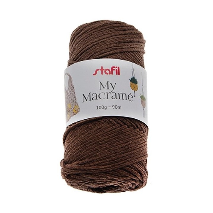 My Macramé Dark brown 309